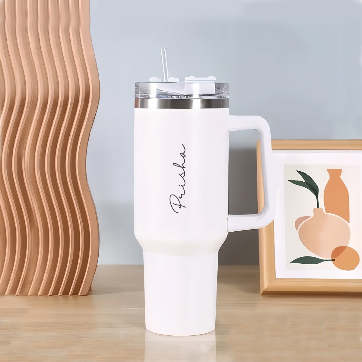 Customized Straw Tumbler